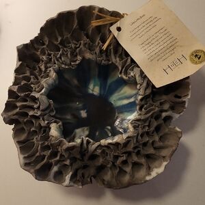 Hutch Blue and Gray Artistic Bowl